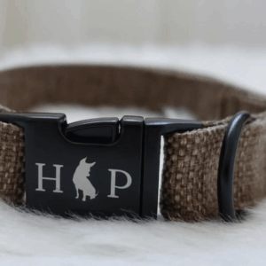 Recycled Fabric Adjustable Dog Collar