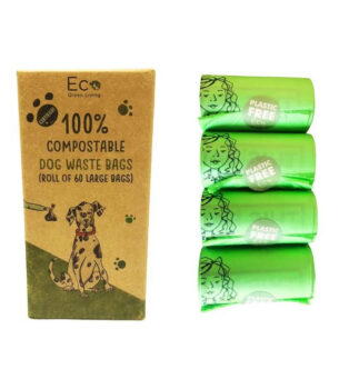 100% Compostable Dog Poop Bags