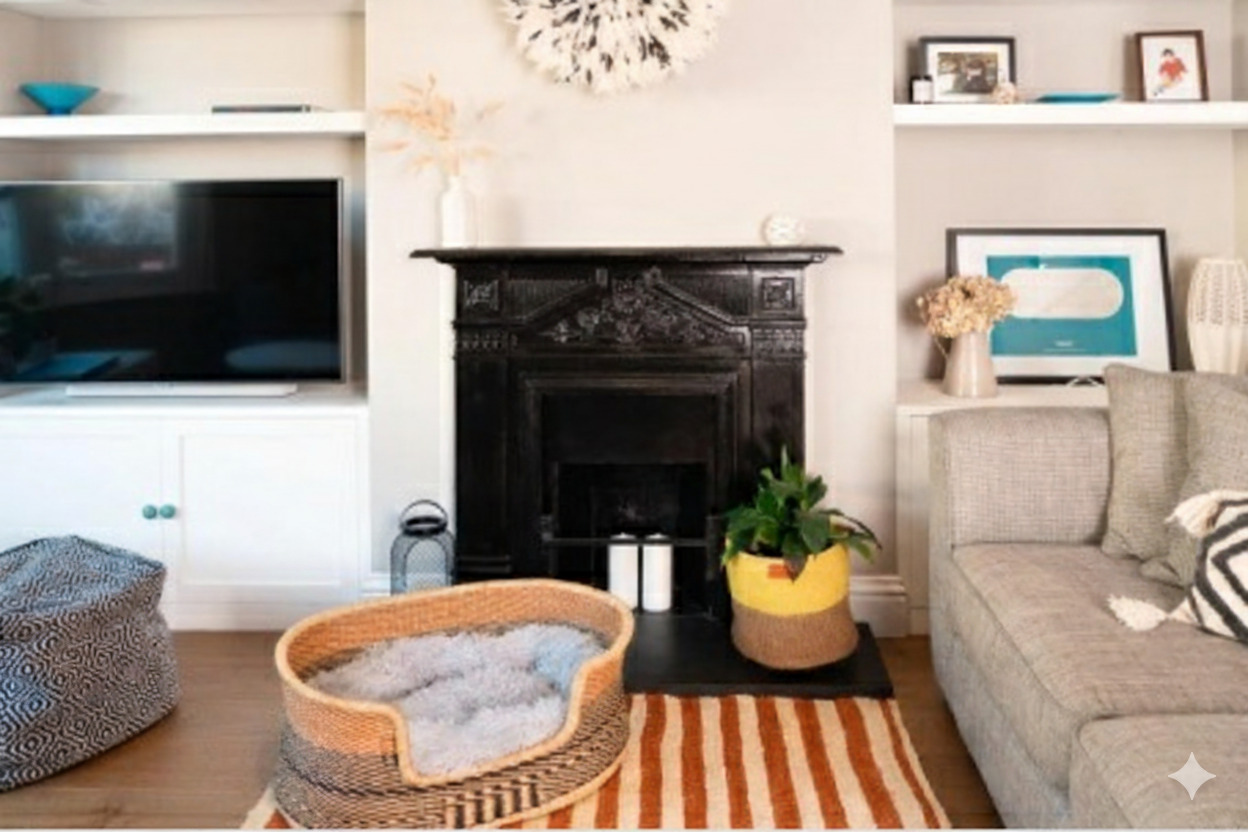 Handwoven Eco Dog Bed