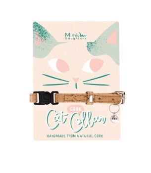 Natural Cork Cat Collar
