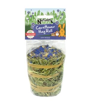 Premium Timothy Hay Cornflower Roll