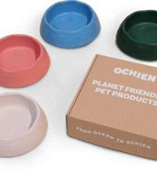 Eco-Recycled Non-Slip Pet Bowl