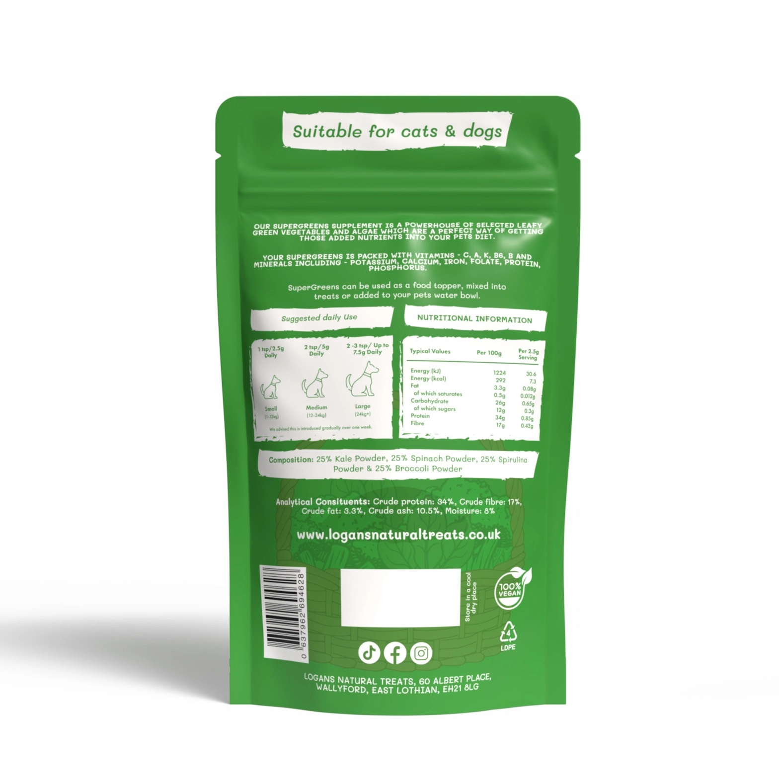 Super Greens Vegan Pet Supplement - Image 4