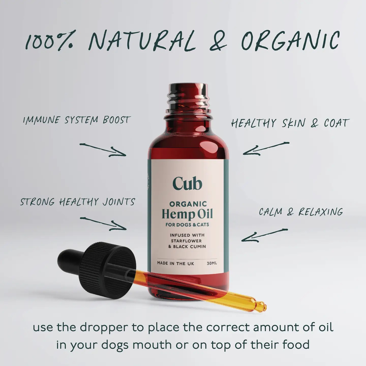Organic Pet Hemp Oil - Image 2
