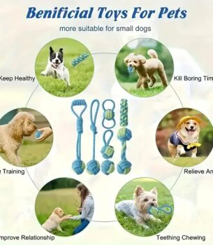 Eco 7-Piece Dog Rope Toy Set