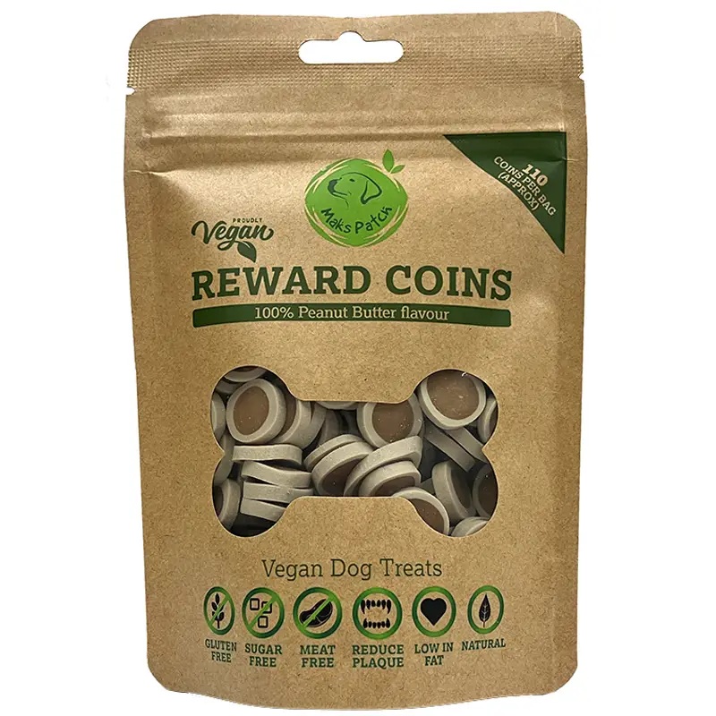Peanut Butter Reward Coins for Dogs