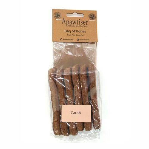 Carob Chocolate Bag Of Bones Dog Treats
