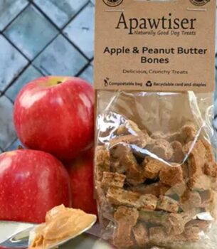Apple & Peanut Butter Bones Dog Treats
